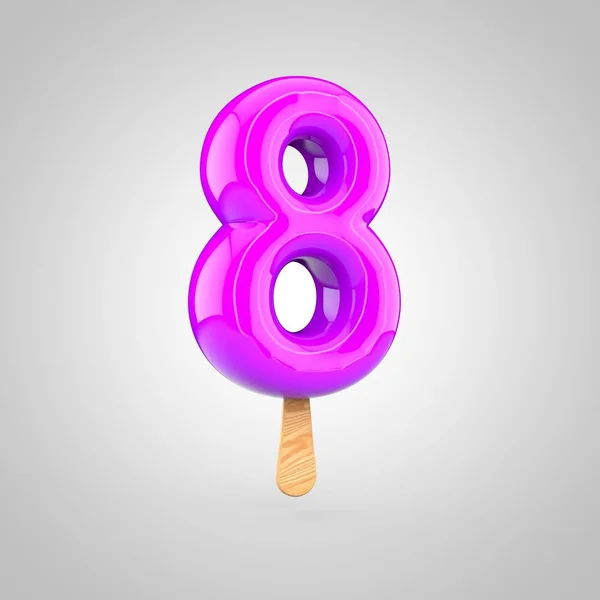 Ice cream number 8 — Stock Photo, Image