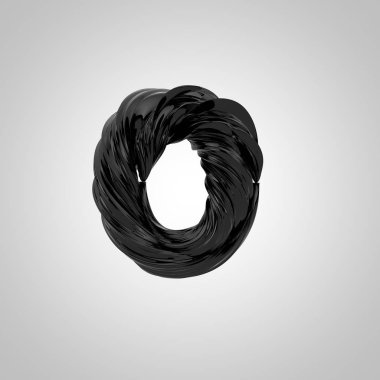 küçük siyah harf O