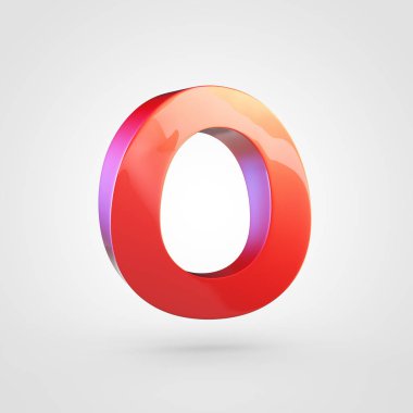 büyük kırmızı harf O