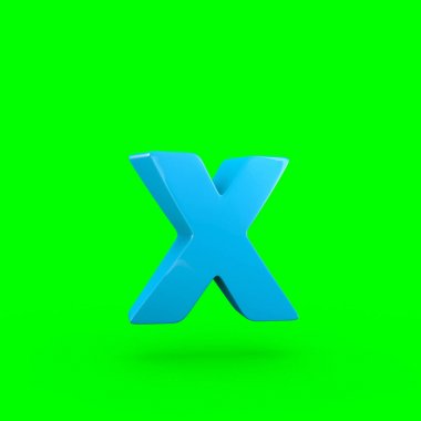 küçük mavi mektup X