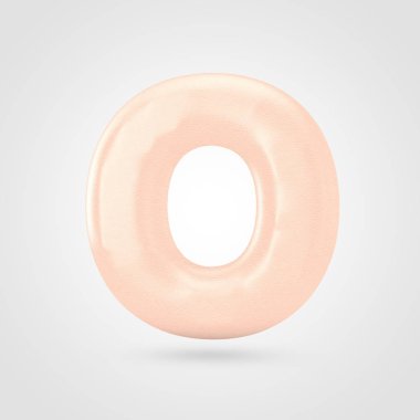 büyük pembe harf O