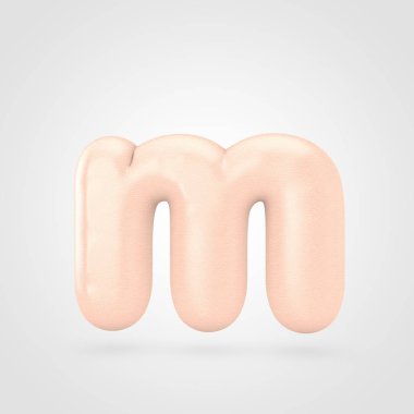 küçük pembe harf M