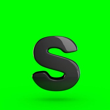 küçük siyah harf S