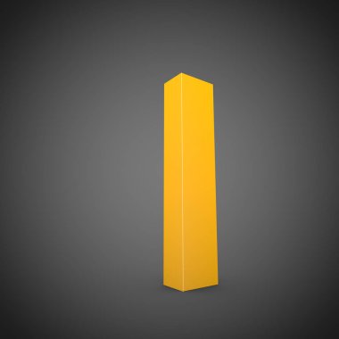 Sarı büyük harf harf ı