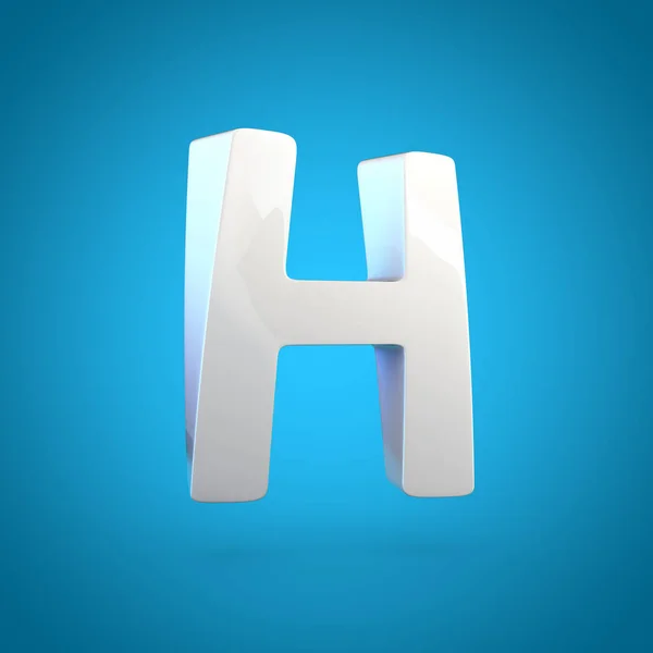 Прописная серая буква H — стоковое фото