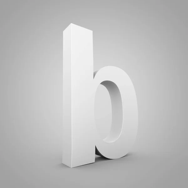 Kisbetűs szürke B betű — Stock Fotó