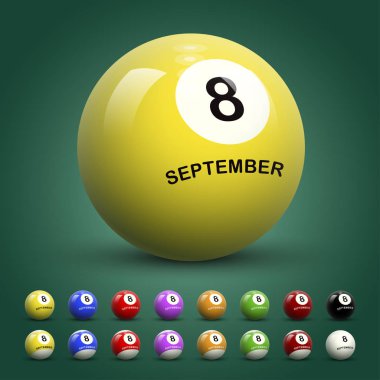 bilardo topu ile tarihi 8 Eylül