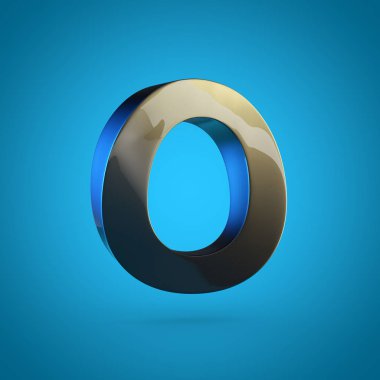 büyük siyah harf O