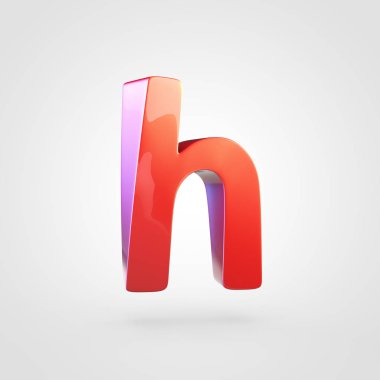 küçük kırmızı harf H