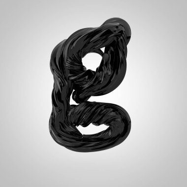 küçük siyah harf G