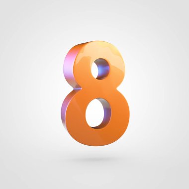 turuncu parlak sayı 8