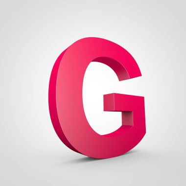 büyük pembe harf G