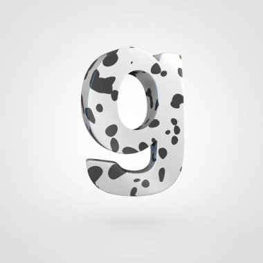 Dalmaçya tasarımını küçük harf: Harf G