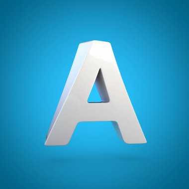 A gri harfi büyük harf