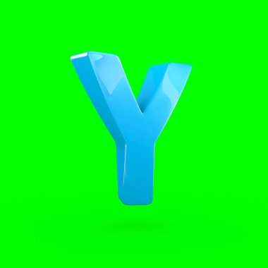 büyük mavi mektup Y