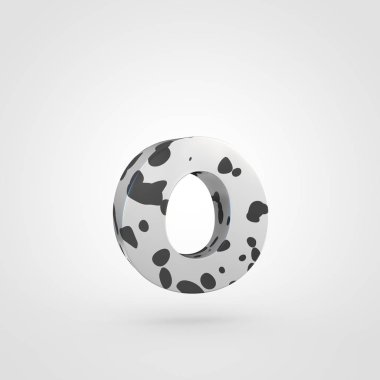 Dalmaçya tasarımını küçük O harfi