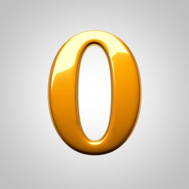 sarı parlak numarası 0