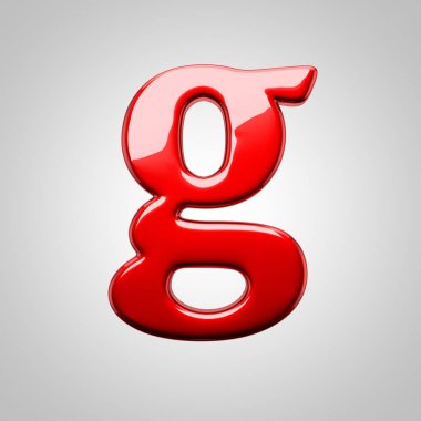 küçük kırmızı harf G