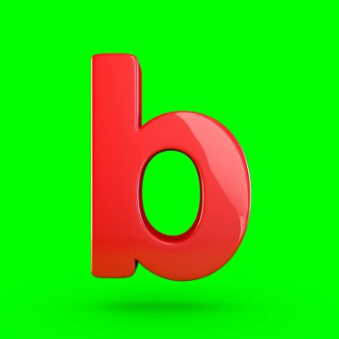 küçük kırmızı mektup B