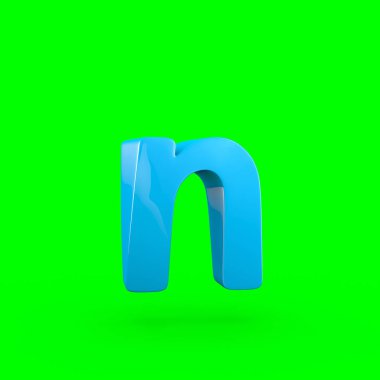 küçük mavi harf N