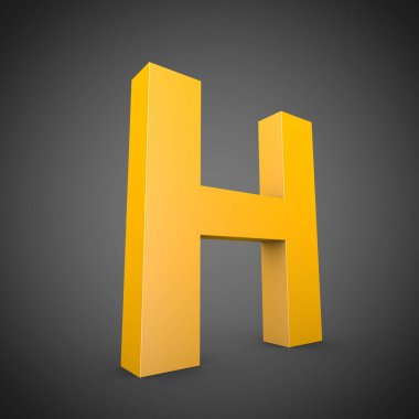 büyük sarı harf H