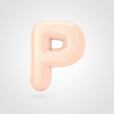 büyük pembe harf P