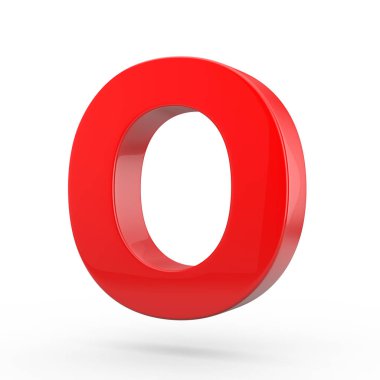 büyük kırmızı harf O