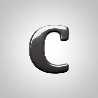 küçük siyah harf C