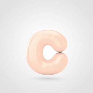 küçük pembe harf C