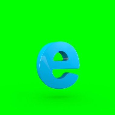 küçük mavi mektup E