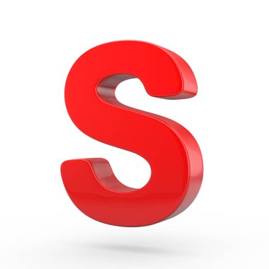 büyük kırmızı Harf S