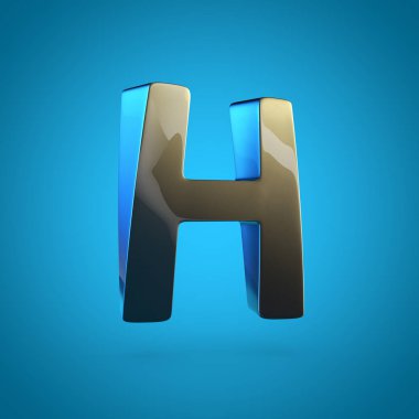 büyük siyah harf H