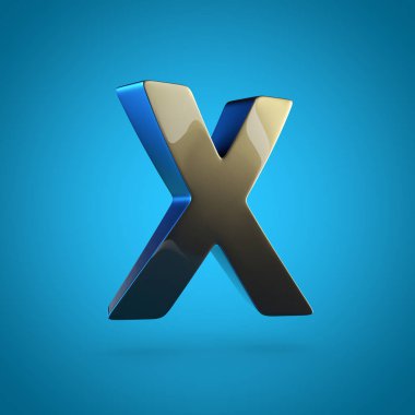 büyük siyah harf X