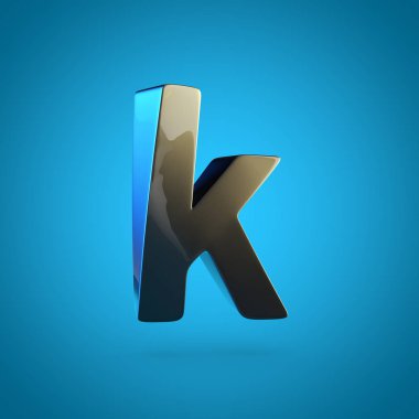 küçük siyah harf K