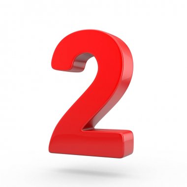 kırmızı parlak sayı 2