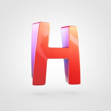 büyük kırmızı harf H