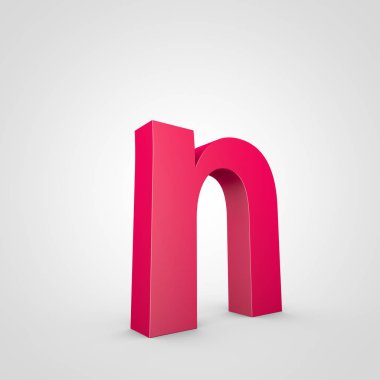 küçük pembe harf N