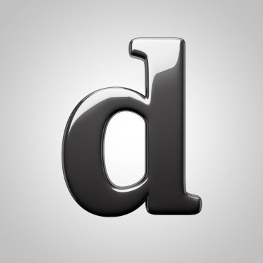 küçük siyah harf D