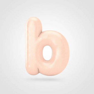 küçük pembe harf B