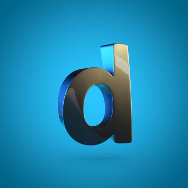 küçük siyah harf D