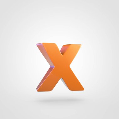 küçük portakal harf X