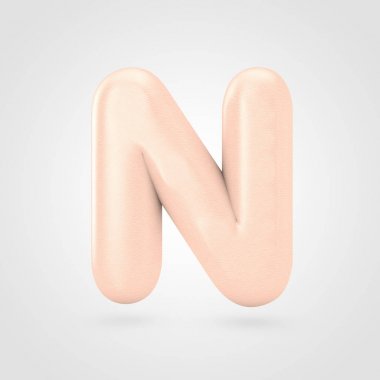 büyük pembe harf N