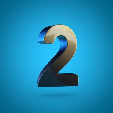 Tasarım siyah numarası 2