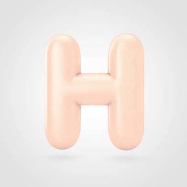 büyük pembe harf H