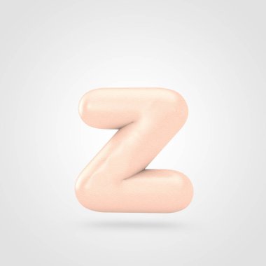 küçük pembe harf Z