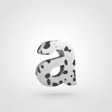 Dalmaçya dizayn A harfi küçük harfe