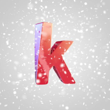 küçük kırmızı harf K