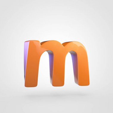 küçük portakal harf M