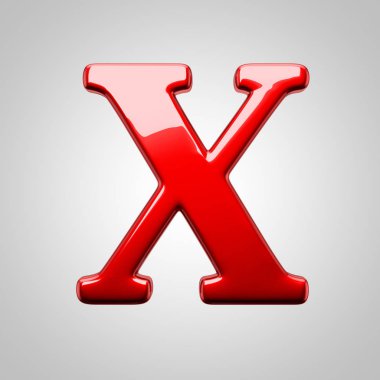 büyük kırmızı harf X