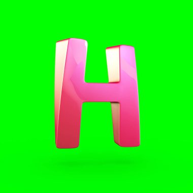 büyük pembe harf H